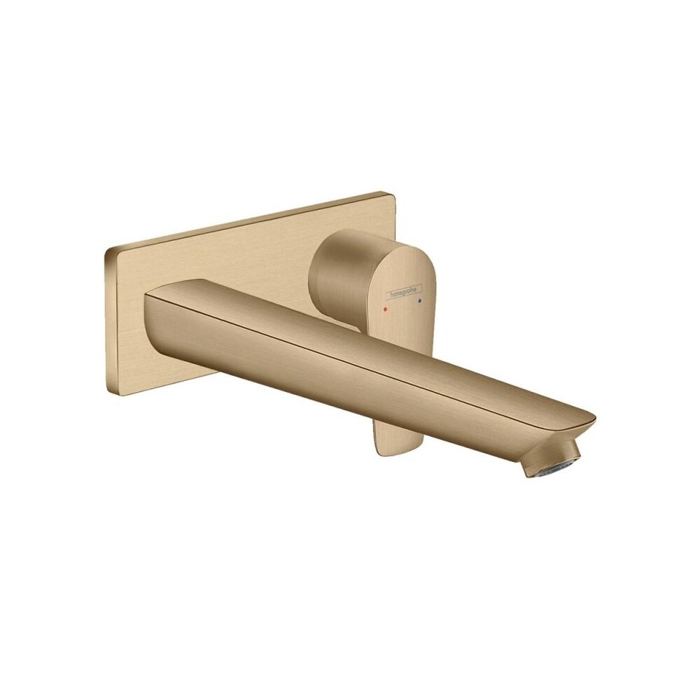 Baterie lavoar Hansgrohe Talis E bronz periat incastrata