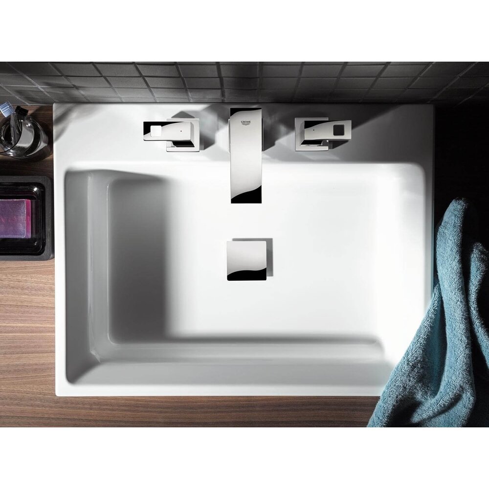 Lavoar pe blat Grohe Cube Ceramic cu PureGuard 50×49 cm
