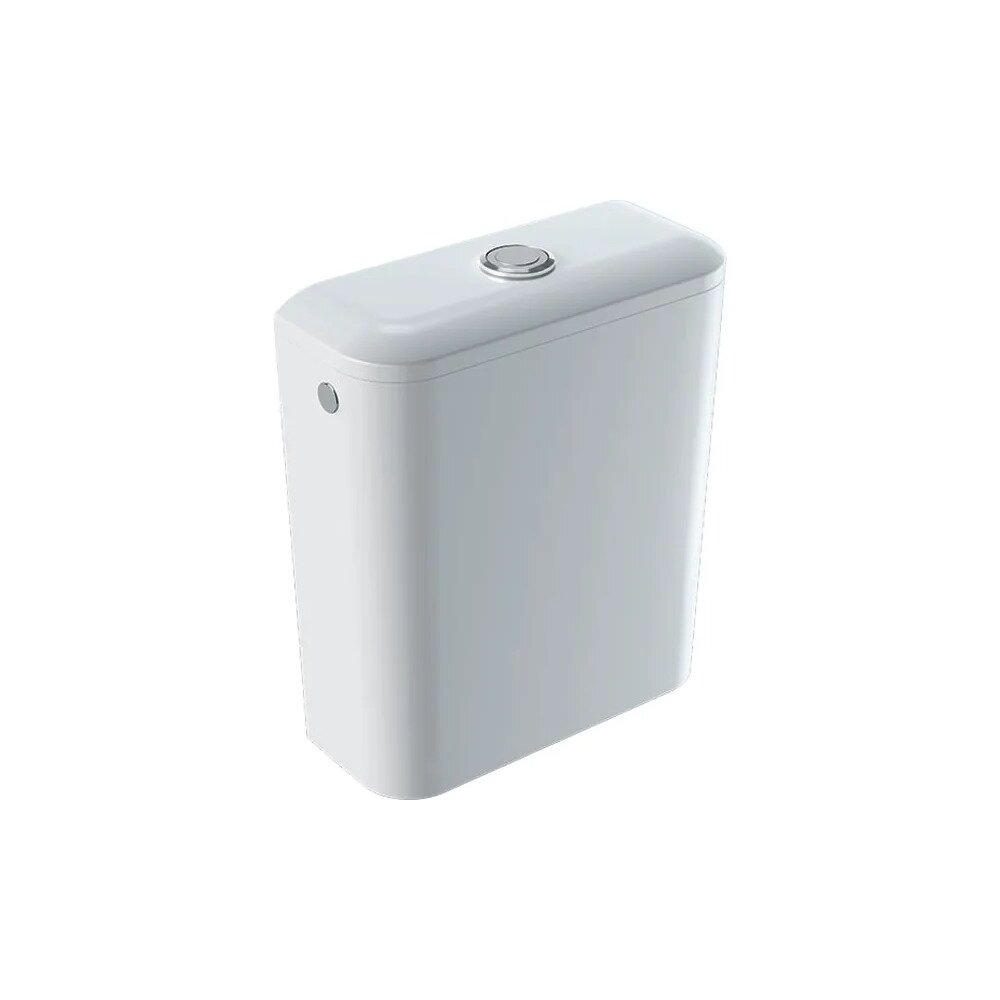 Rezervor asezat pe vas Geberit Icon Square ceramica cu alimentare laterala sau inferioara