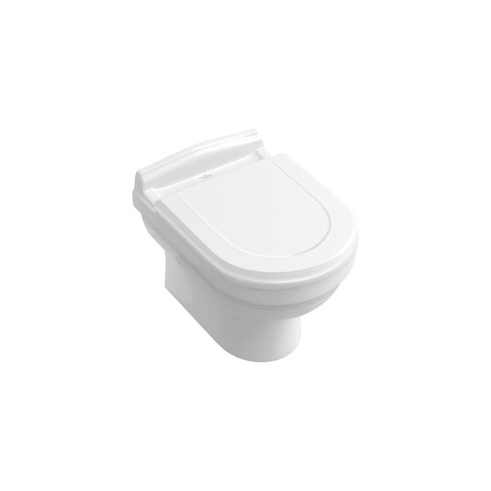 Set Vas wc si bideu suspendat Villeroy&Boch Hommage cu capac soft close