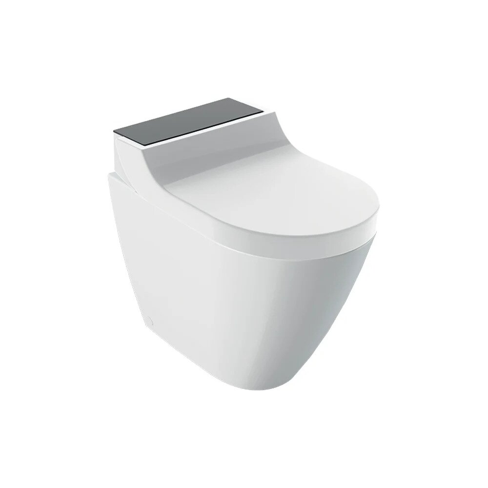 Vas wc pe pardoseala Geberit Aquaclean Tuma Comfort negru cu functie de bideu electric title=Vas wc pe pardoseala Geberit Aquaclean Tuma Comfort negru cu functie de bideu electric