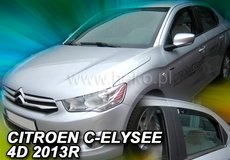 Paravanturi auto compatibile Citroen C-Elysee, 2013-Prezent