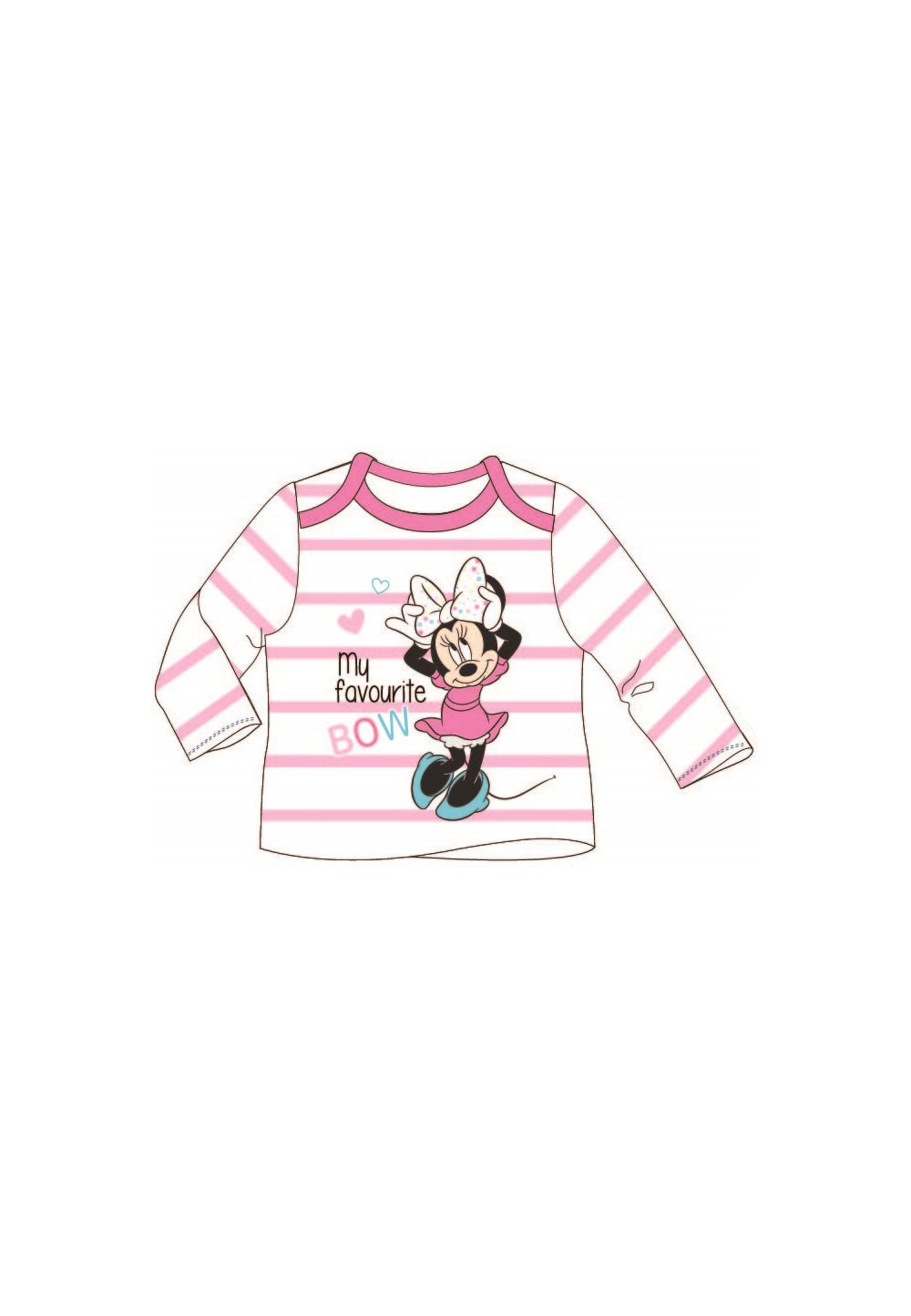 Bluza bebe, alba, My favourite bow