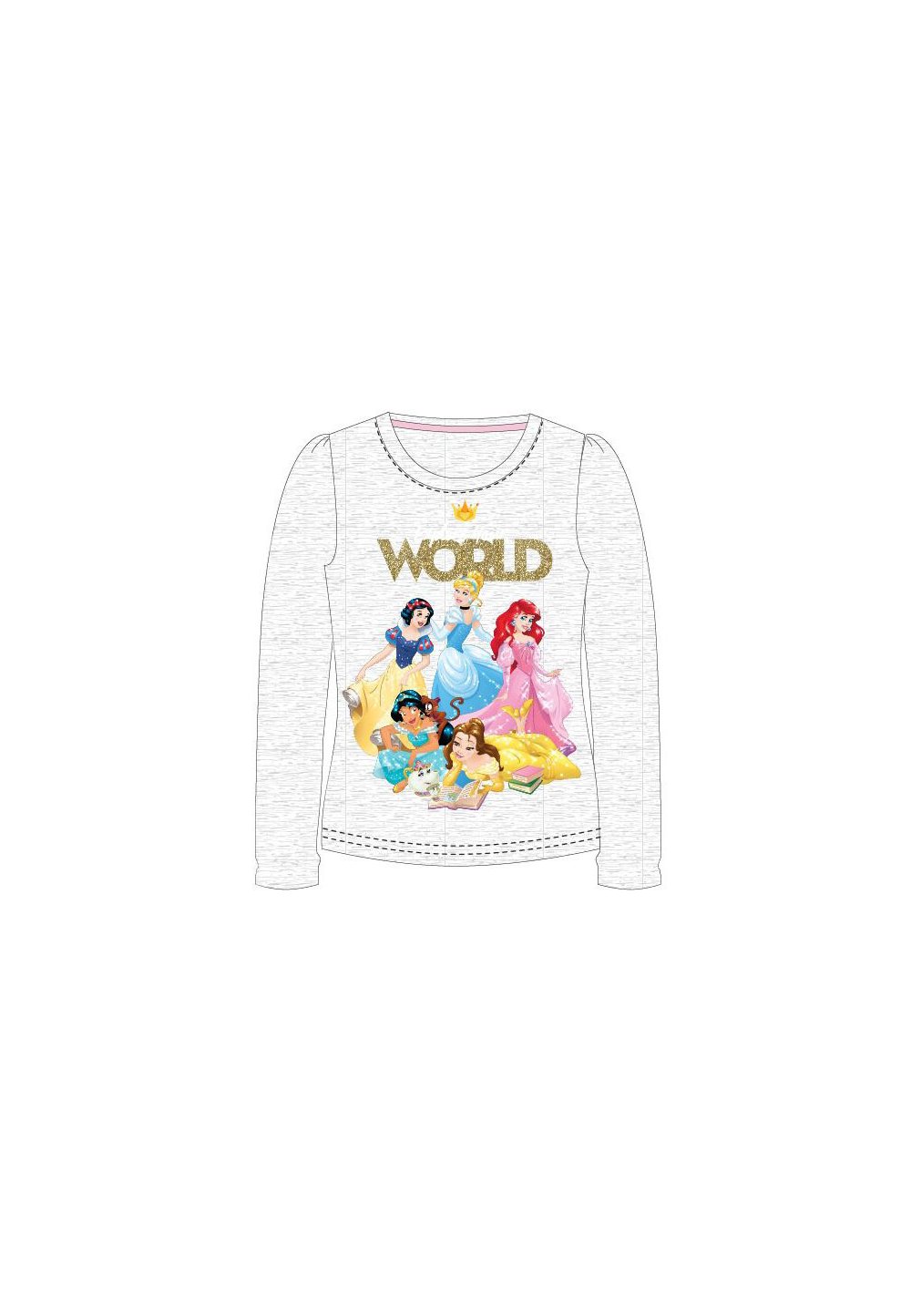 Bluza gri, Princess world