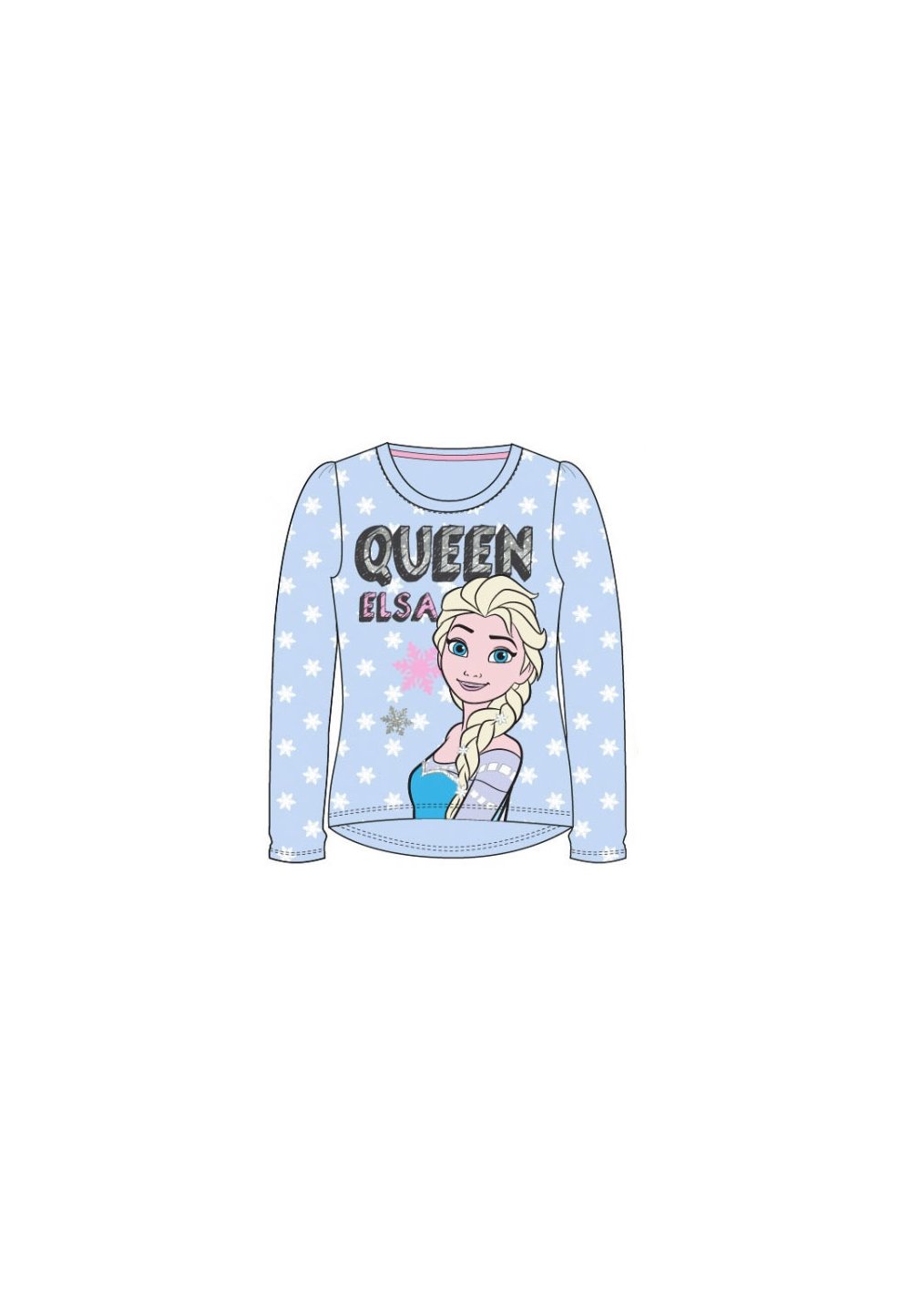 Bluza, Queen Elsa, albastra deschis