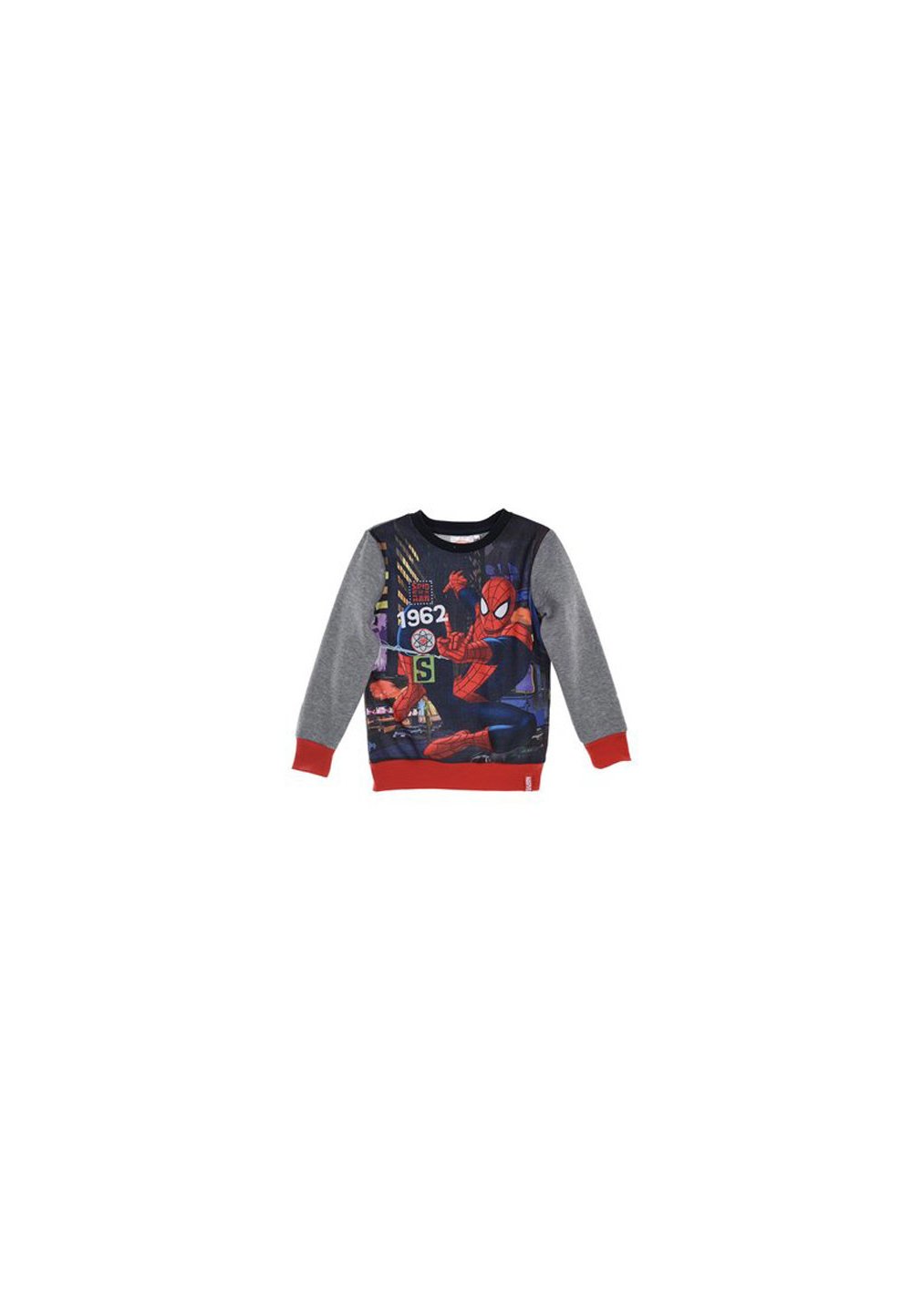 Bluza groasa Spider-Man, gri, 1962