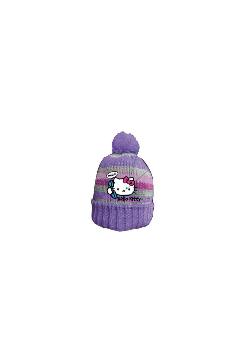 Caciula Hello Kitty, mov