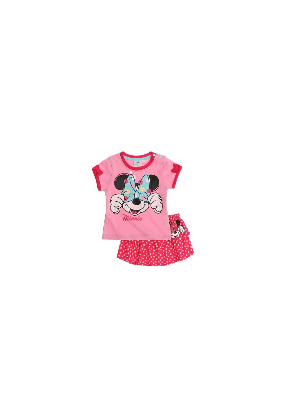 Compleu bebe, Minnie Mouse, roz