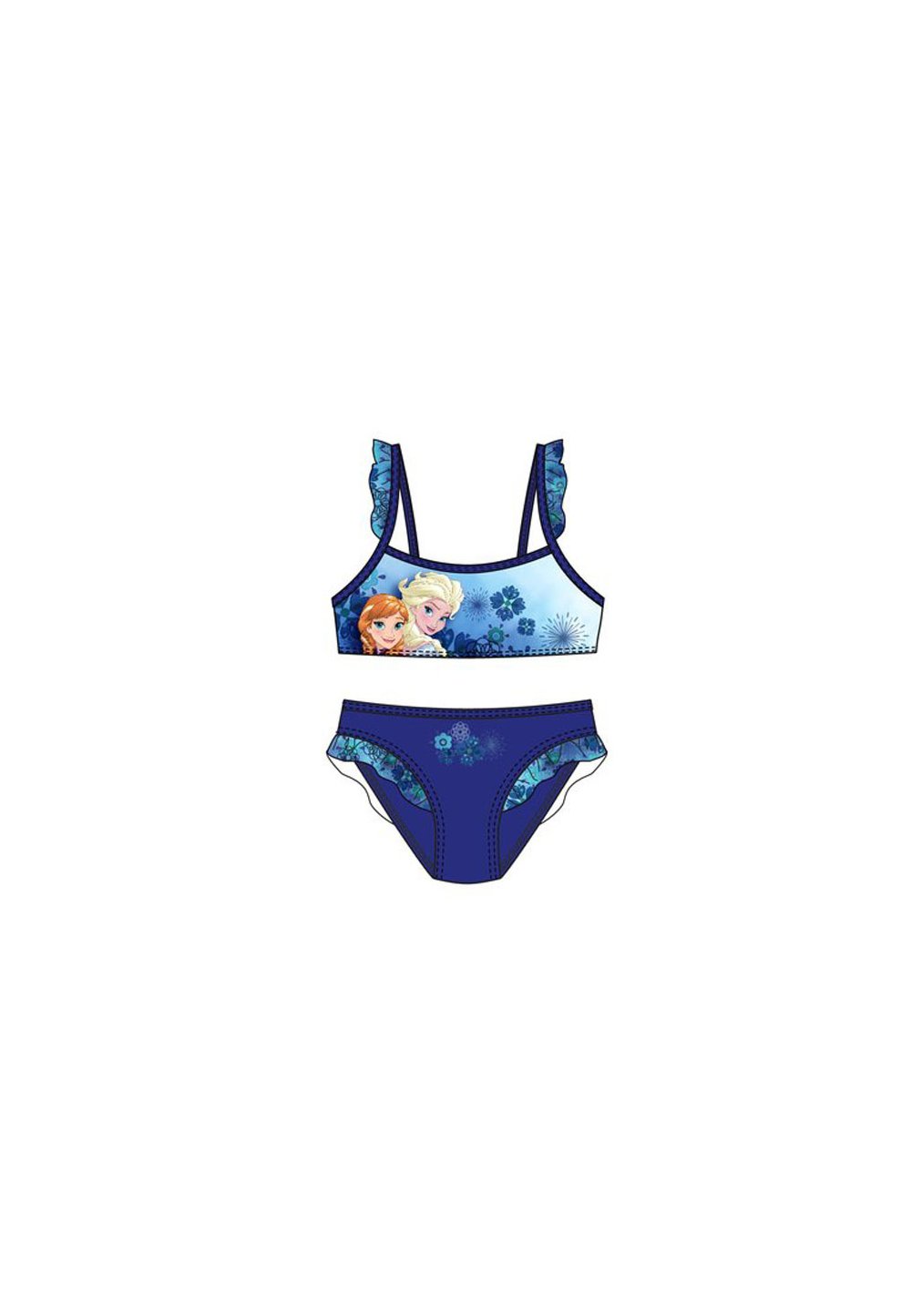 Costum de baie, Frozen, albastru