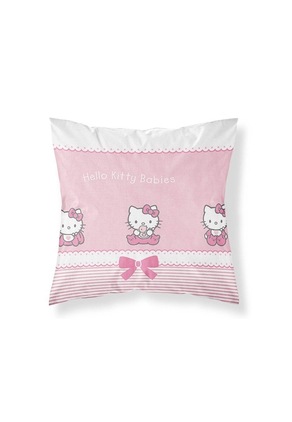 Fata de perna, Hello Kitty babies, roz, 40x40cm