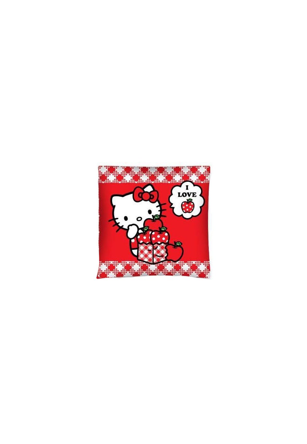 Fata de perna, Hello Kitty, loves apples, 40x40cm
