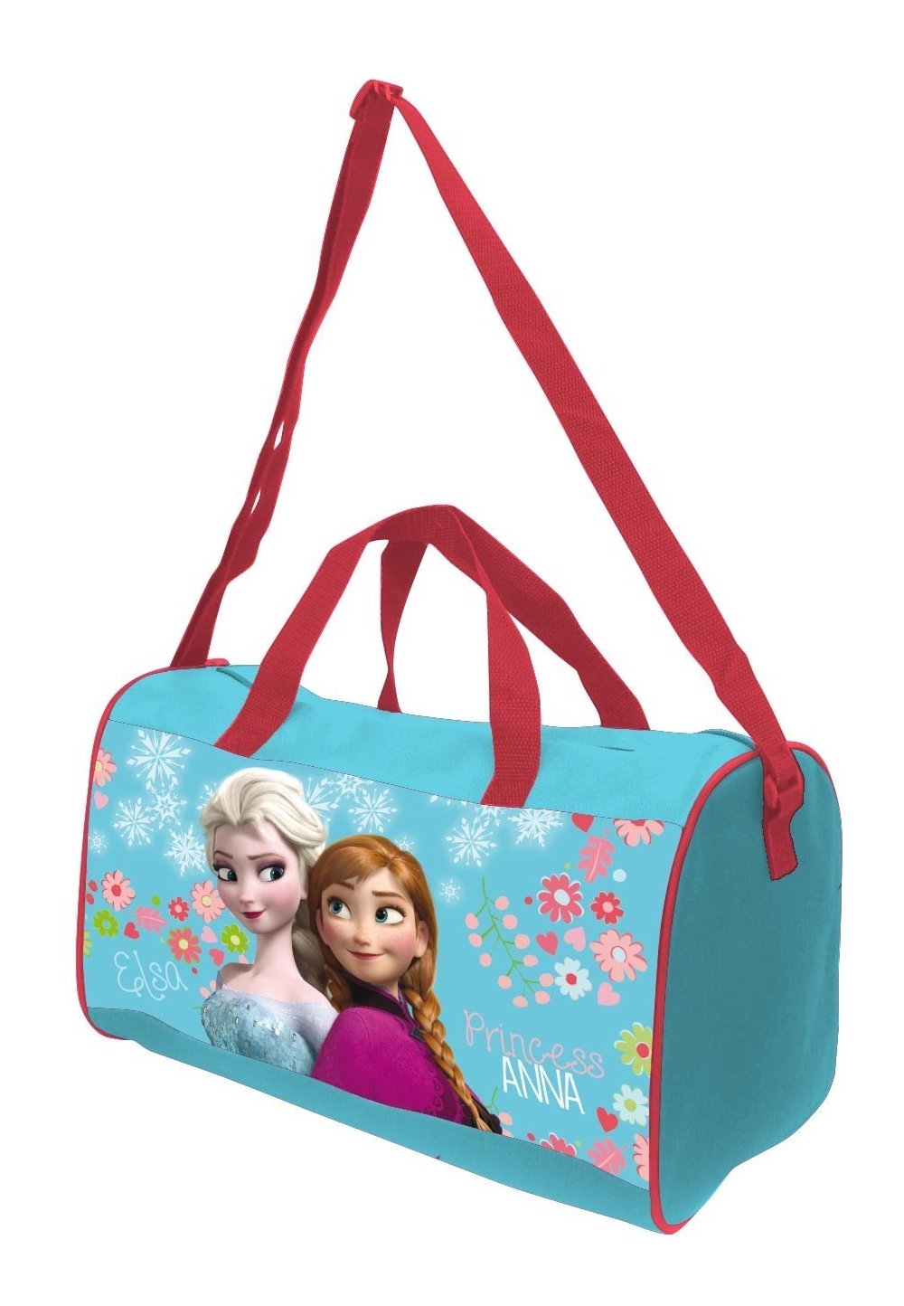 Geanta sport, Anna si Elsa, 37x20x23cm