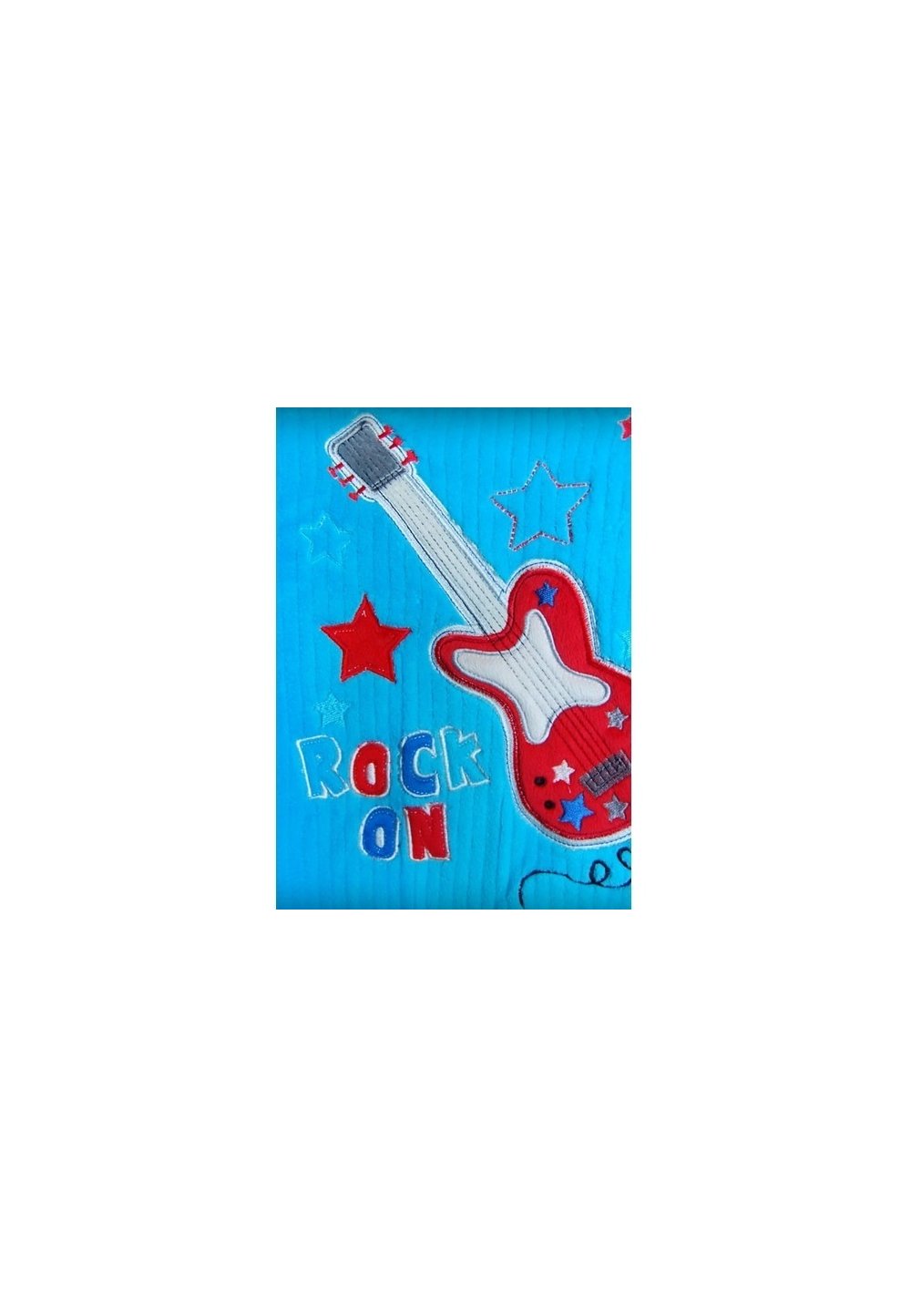 Paturica, Rock on, albastra, 76x102 cm