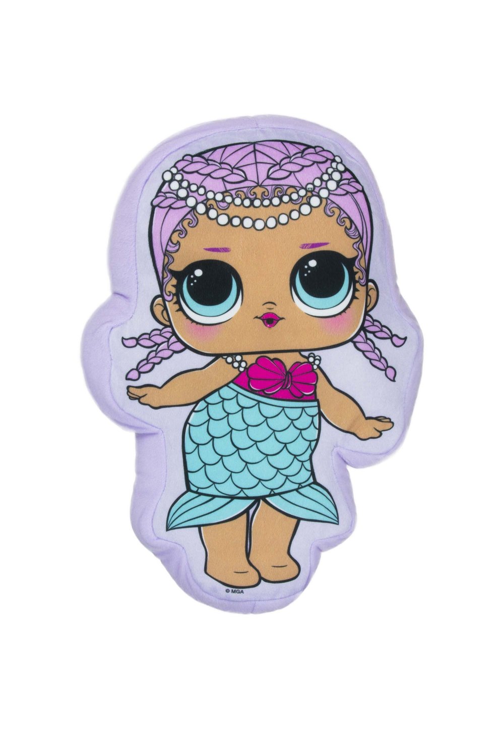 Perna Lol, sirena mov, 35x25cm
