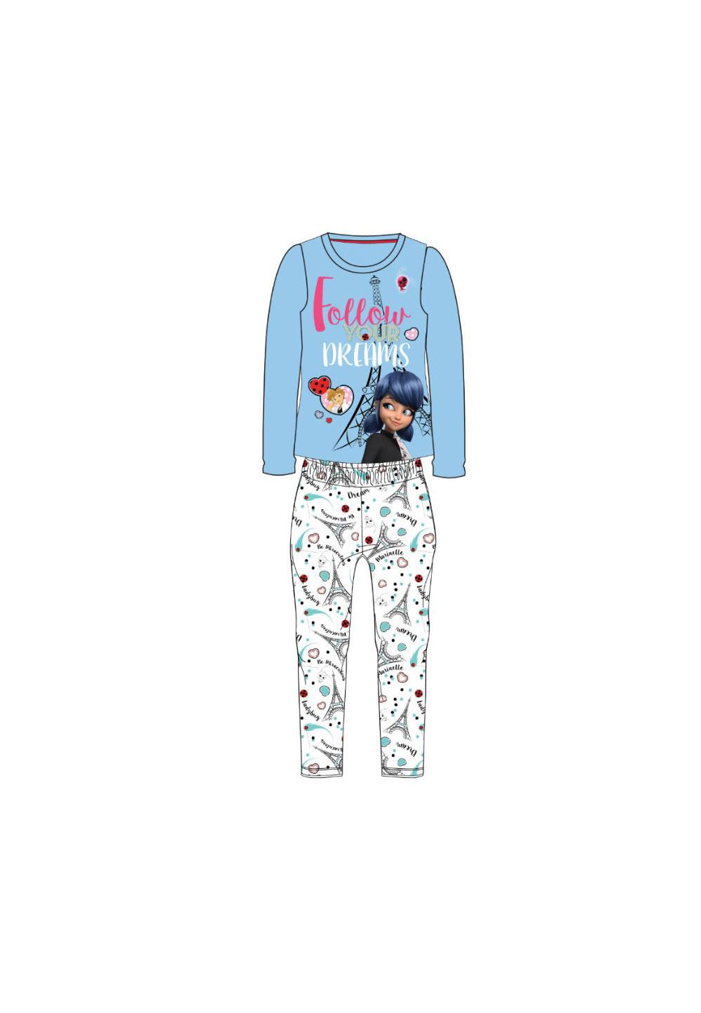 Pijama, Follow your dreams, albastra