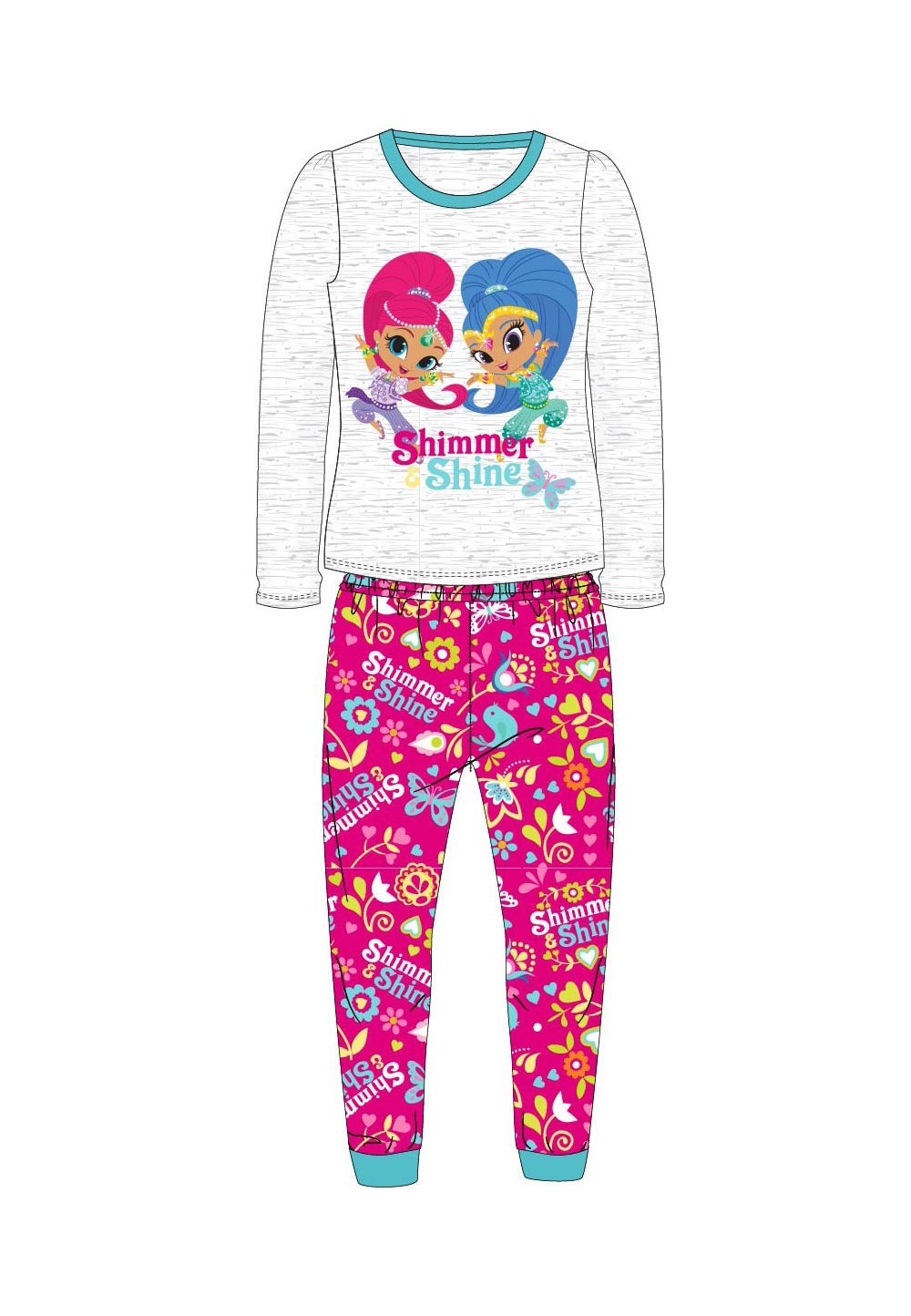 Pijama gri, Shimmer and Shine