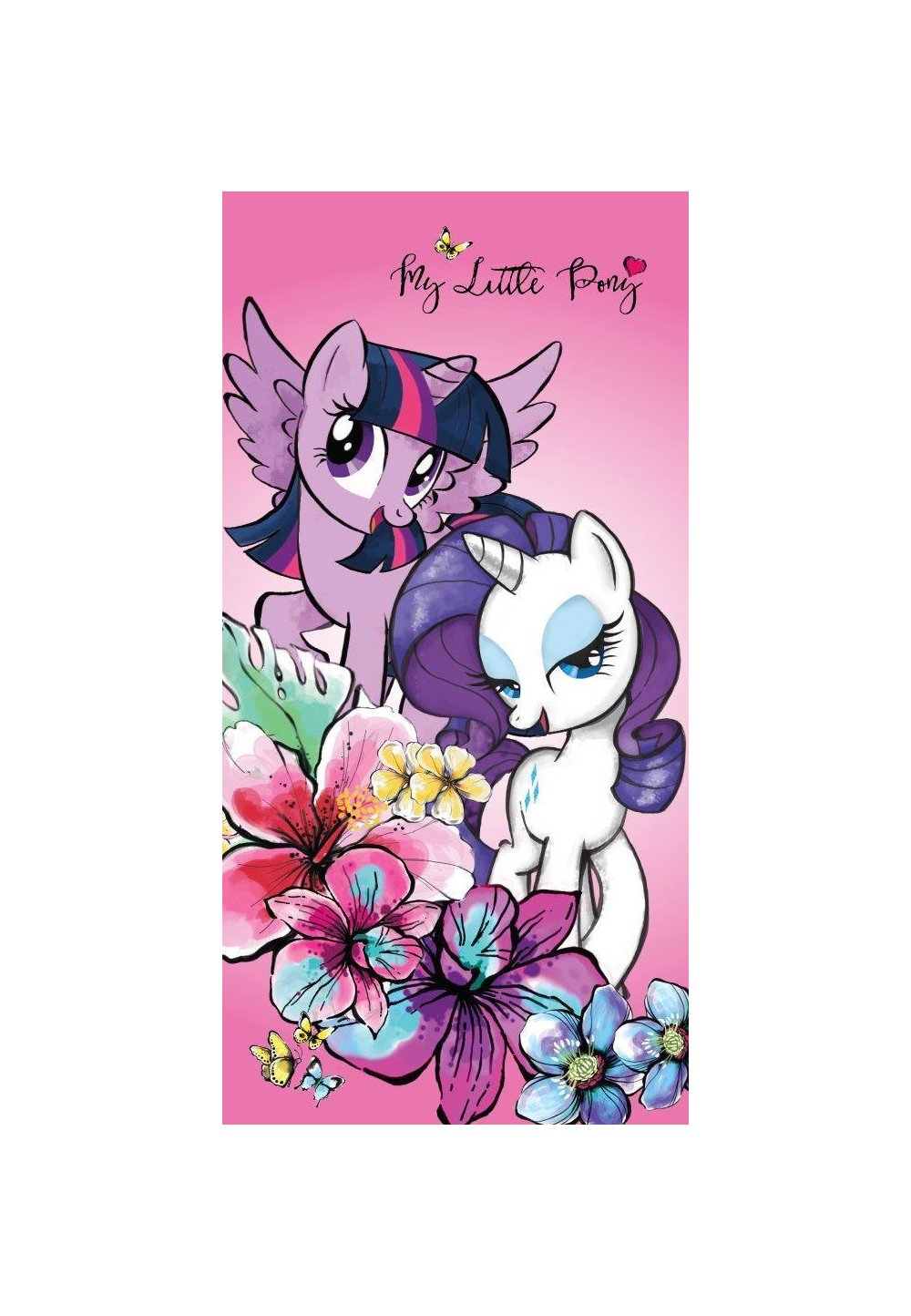 Prosop bumbac, My Little Pony, 140x70cm