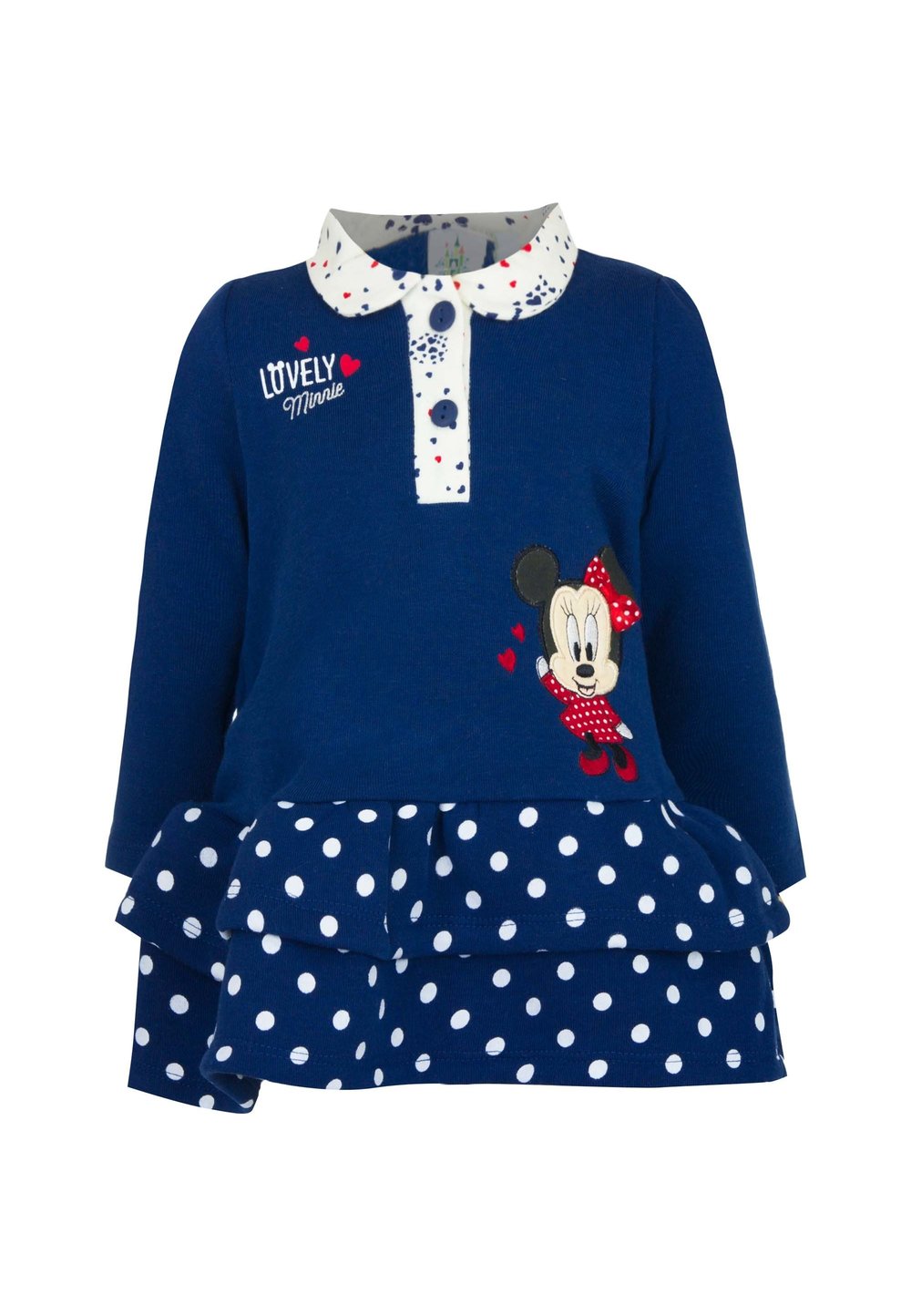 Rochita maneca lunga, Lovely Minnie Mouse, bluemarin