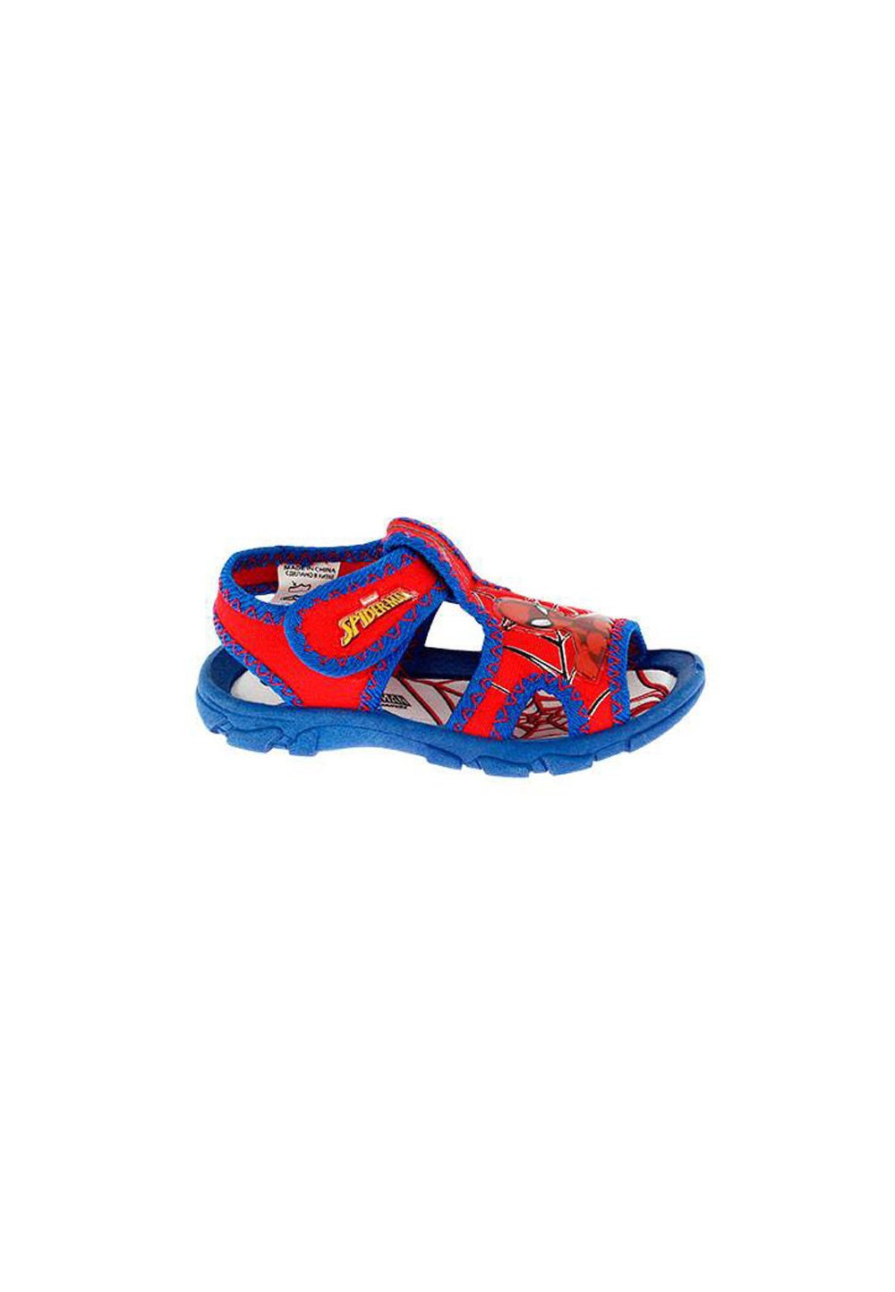 Sandale, rosu cu albastru, Spider-Man