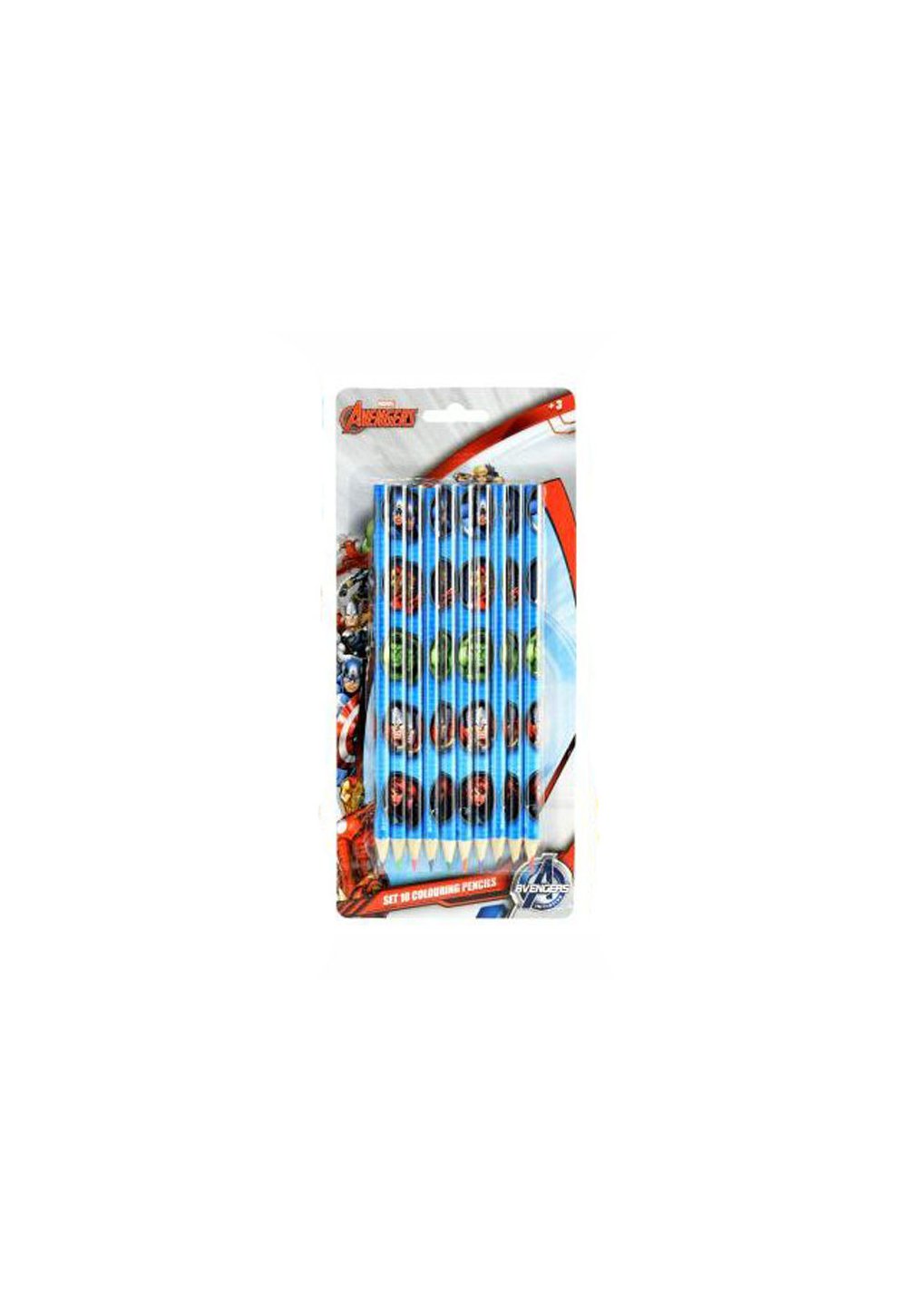 Set 10 creioane colorate, Avengers