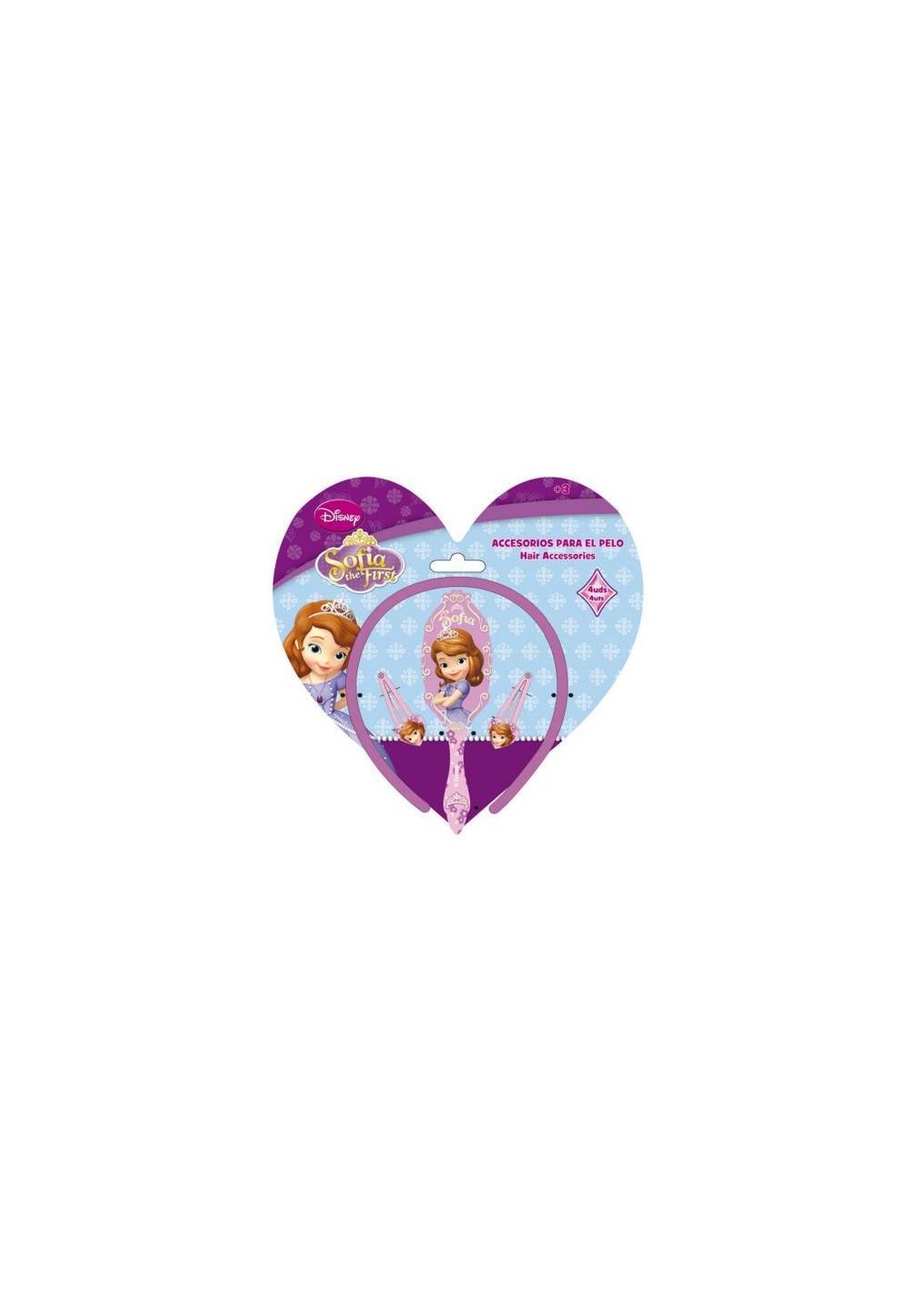 Set accesorii par Sofia roz