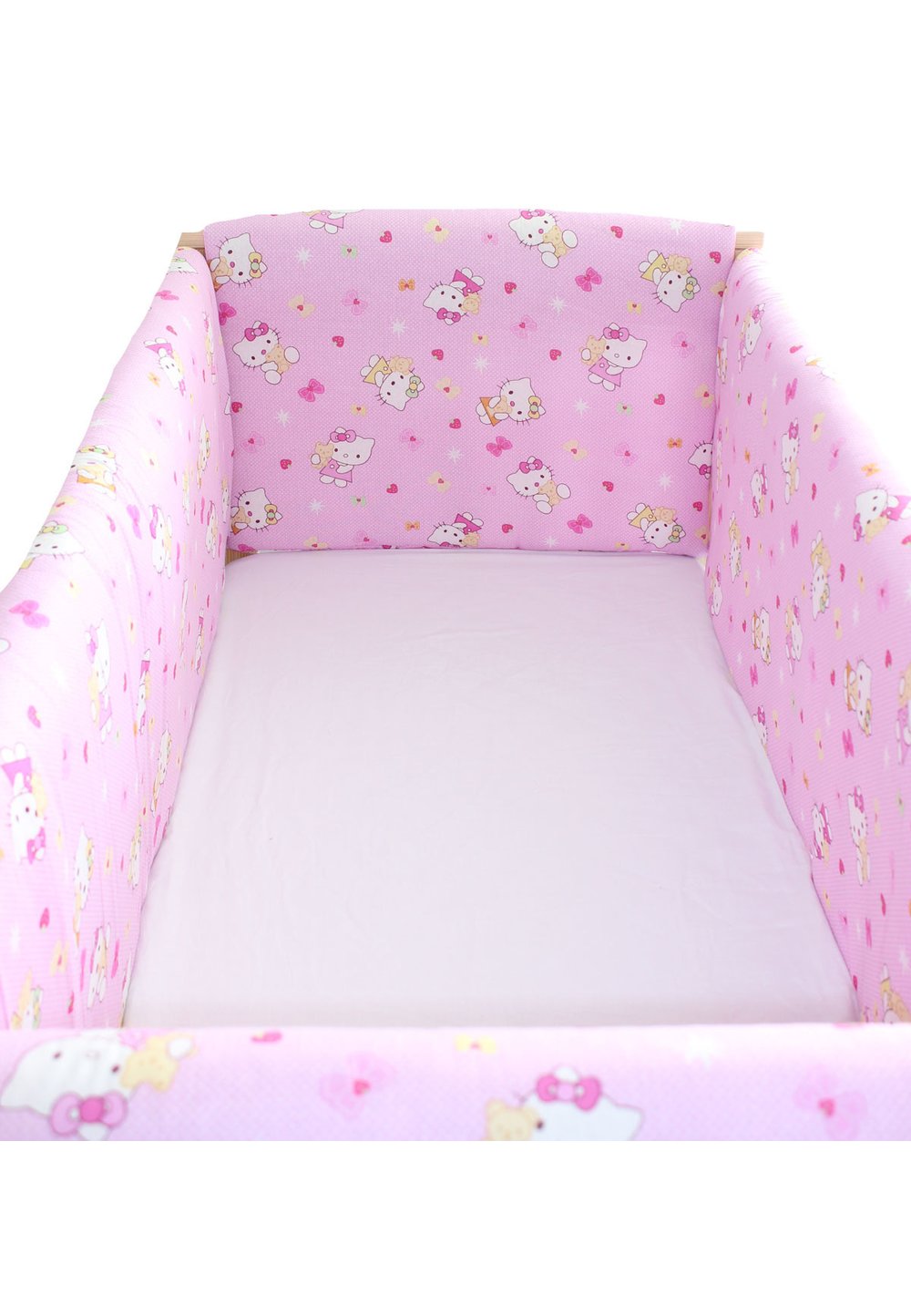 Set aparatori patut, Maxi, Hello Kitty, roz deschis, 120x60cm