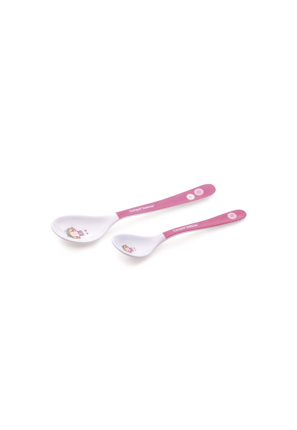 Set doua linguriute, Canpol, roz, +9luni