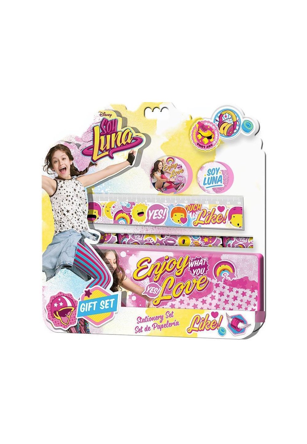 Set Soy Luna, 5piese, Enjoy what you love
