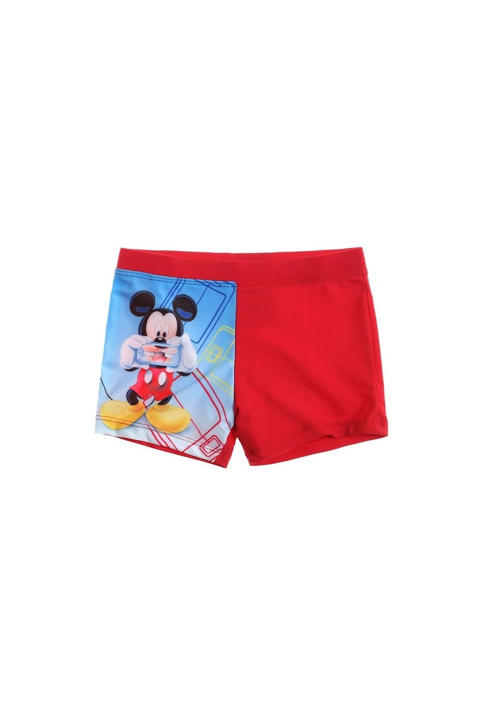 Slip de baie Mickey Mouse, rosu