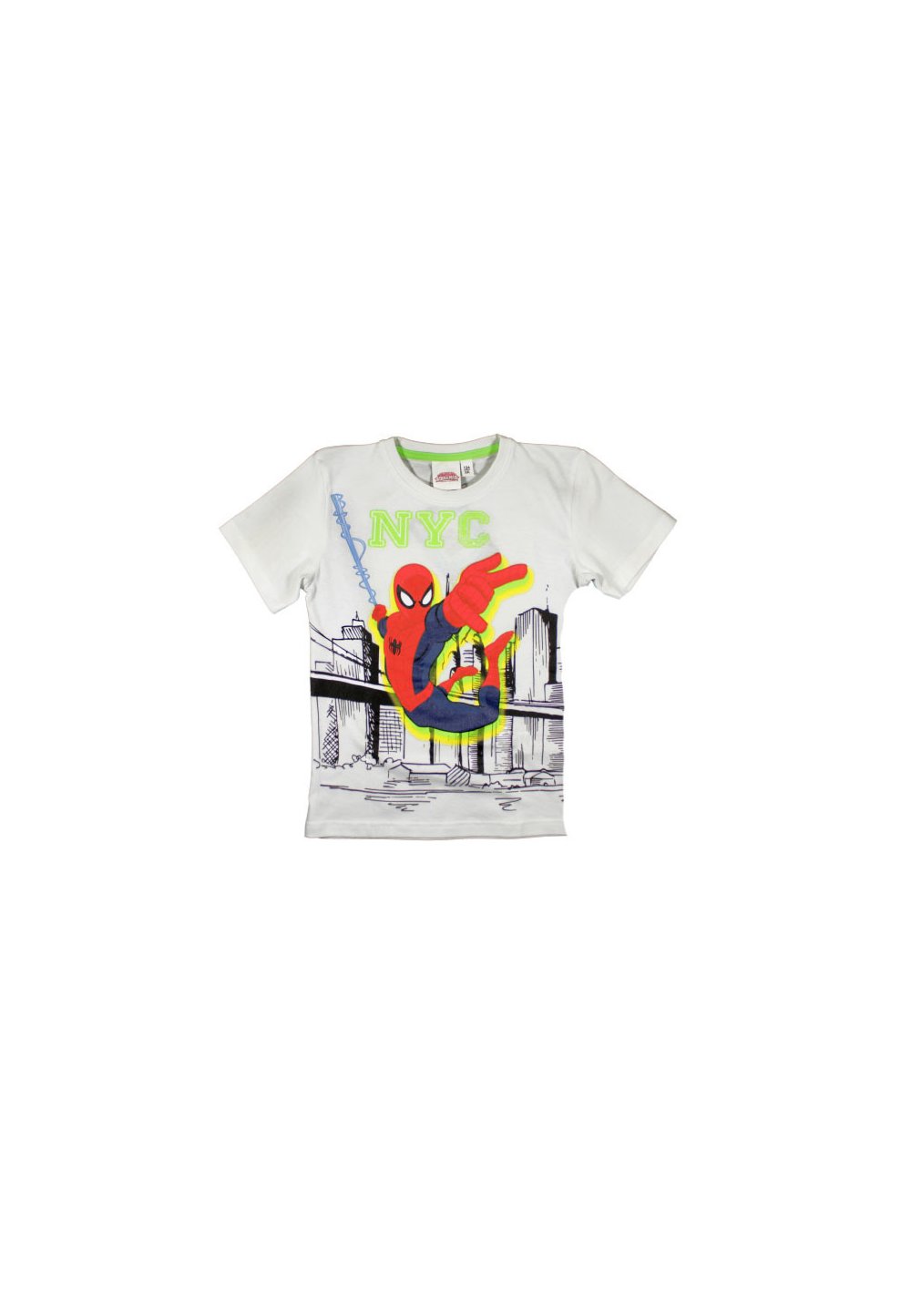 Tricou alb, Spider-Man, NYC