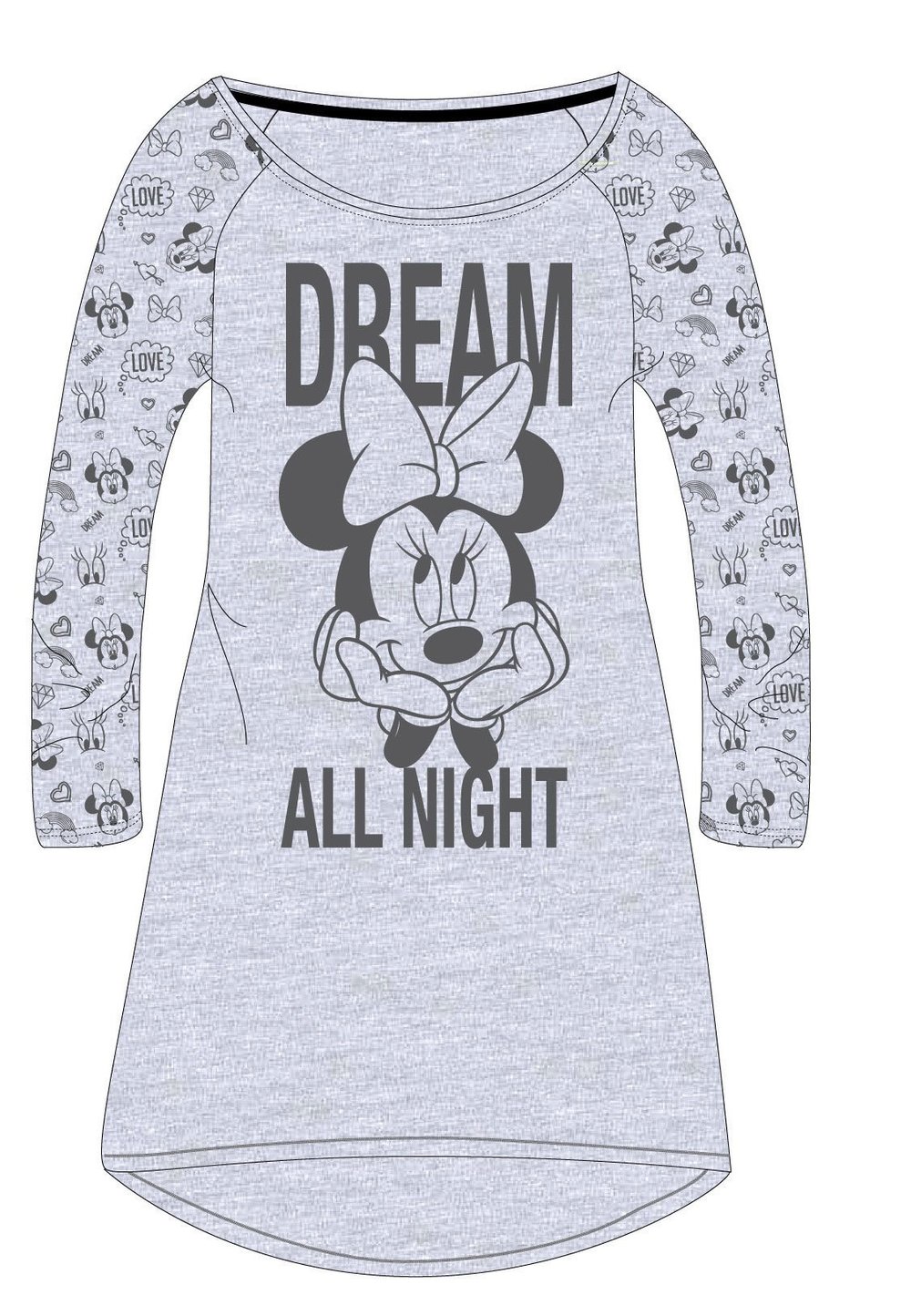Tunica, dream all night, gri