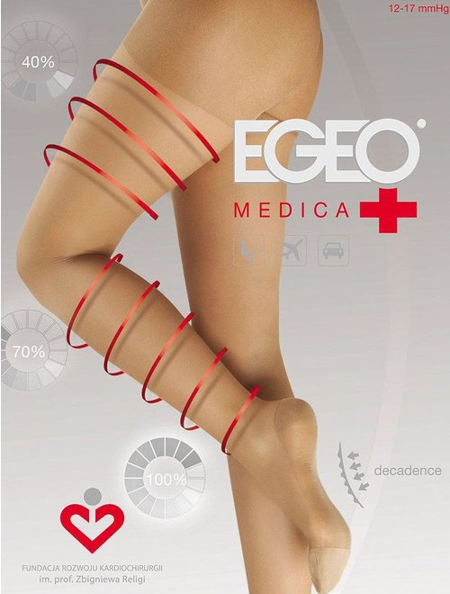 Ciorapi compresivi (12-17 mmhg) egeo medica 70 den