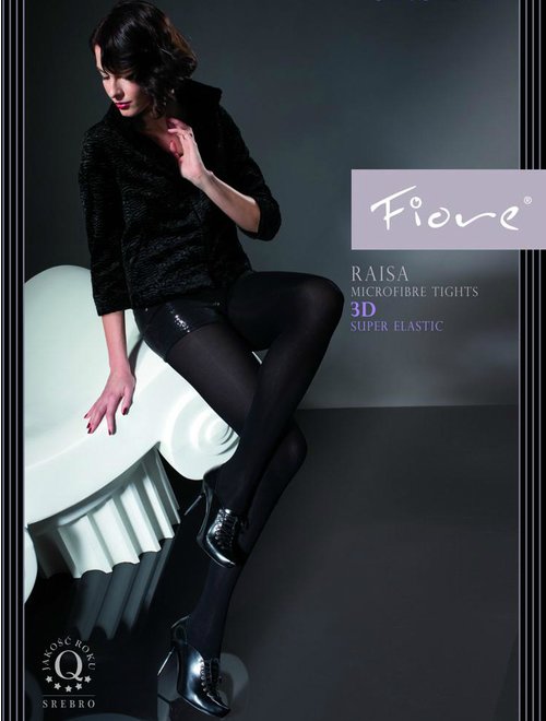 Ciorapi microfibra 3d fara intarituri fiore elite raisa 120 den
