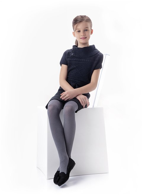 Ciorapi microfibra cu model knittex alice 40 den