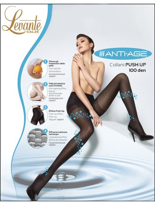 Ciorapi modelatori Levante Anti-Age Push-Up 100 den