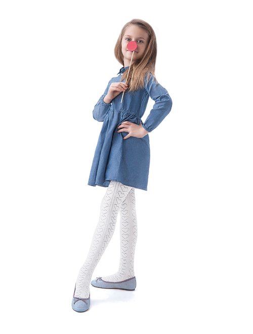Ciorapi vascoza cu inimioare knittex hearts 80 den