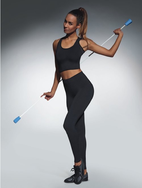 Colanti sport negrii bas bleu forcefit 90 200 den