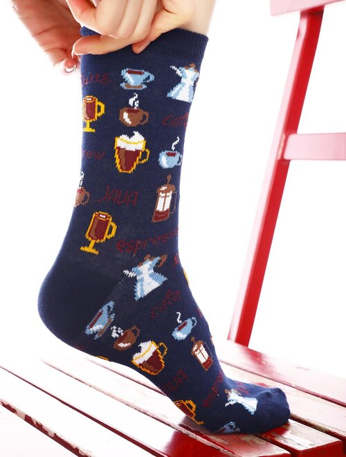 Sosete colorate cu cafea socks concept sc-1756