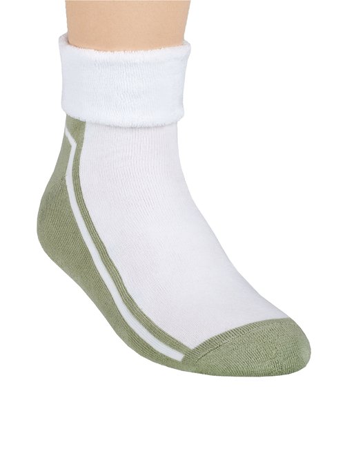Sosete cu talpa flausata pentru fitness steven s034